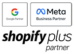  Google, Meta Business & Shopify Plus Partner Badge